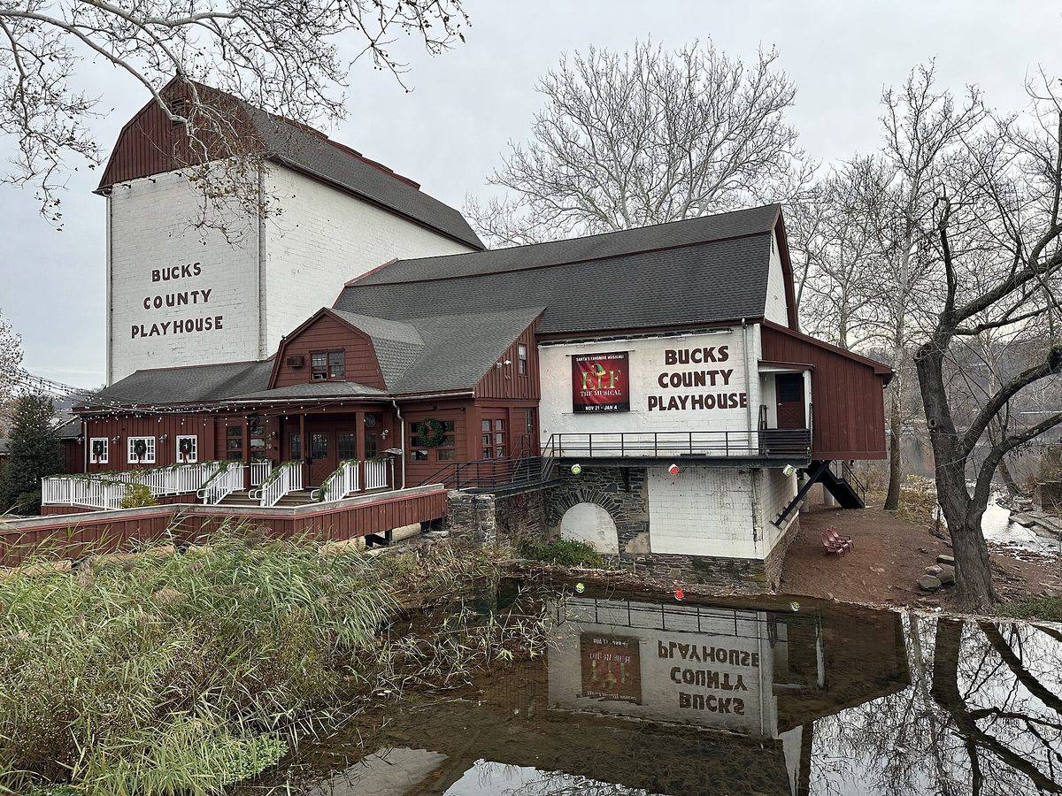 The Bucks County Playhouse on the Delaware at New Hope.