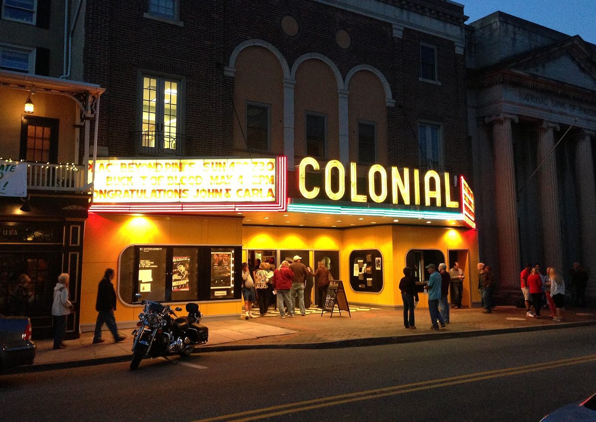 The Colonial Theatre on Bridge Street, still running.